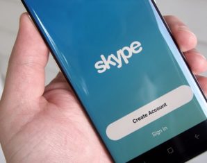 Skype on Galaxy Note 8