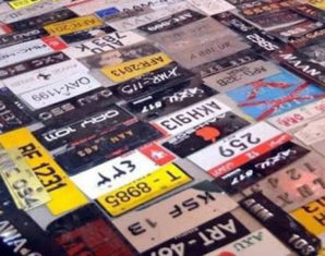 universal number plates