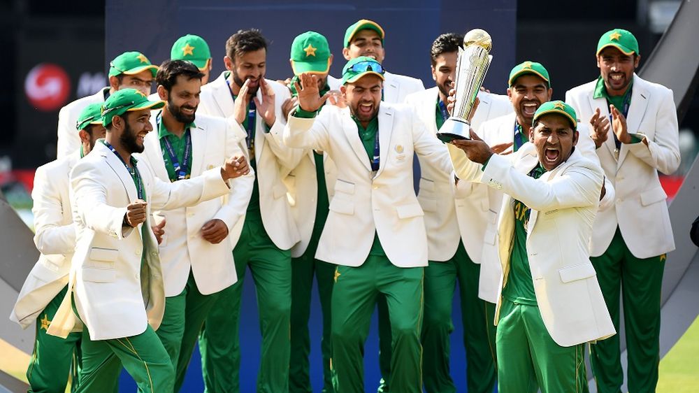 Pakistani Players Celebration