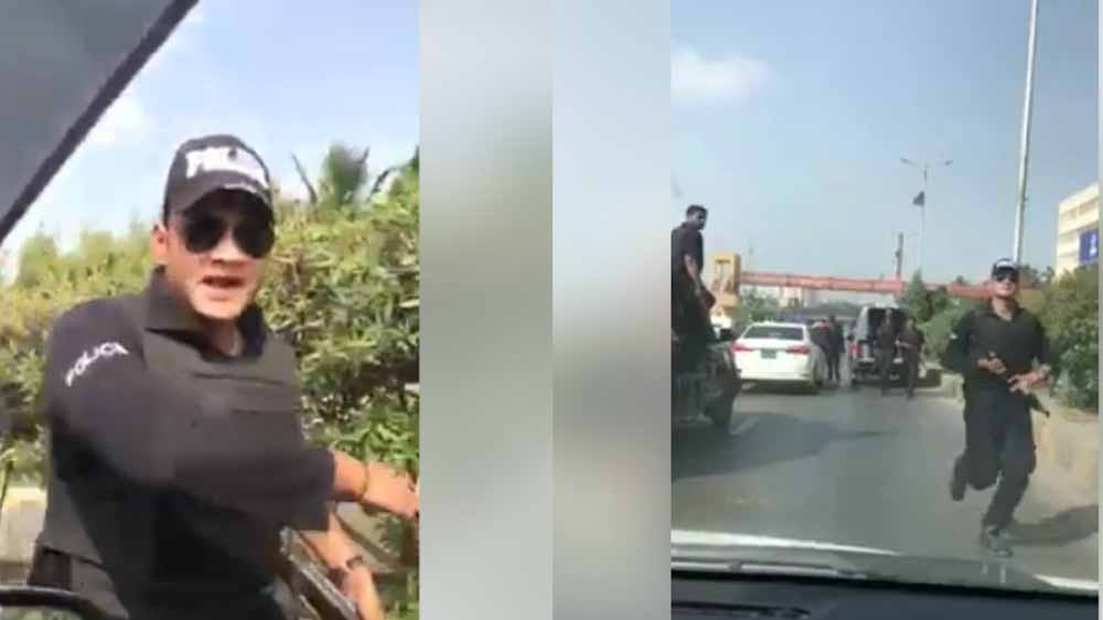 Sindh Police Officer Who Brutally Beat A Citizen Gets Suspended