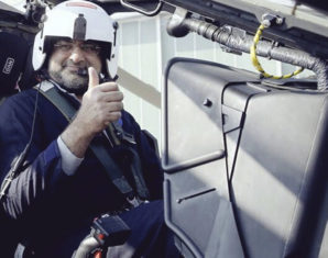 khaqan abbasi in helicopter