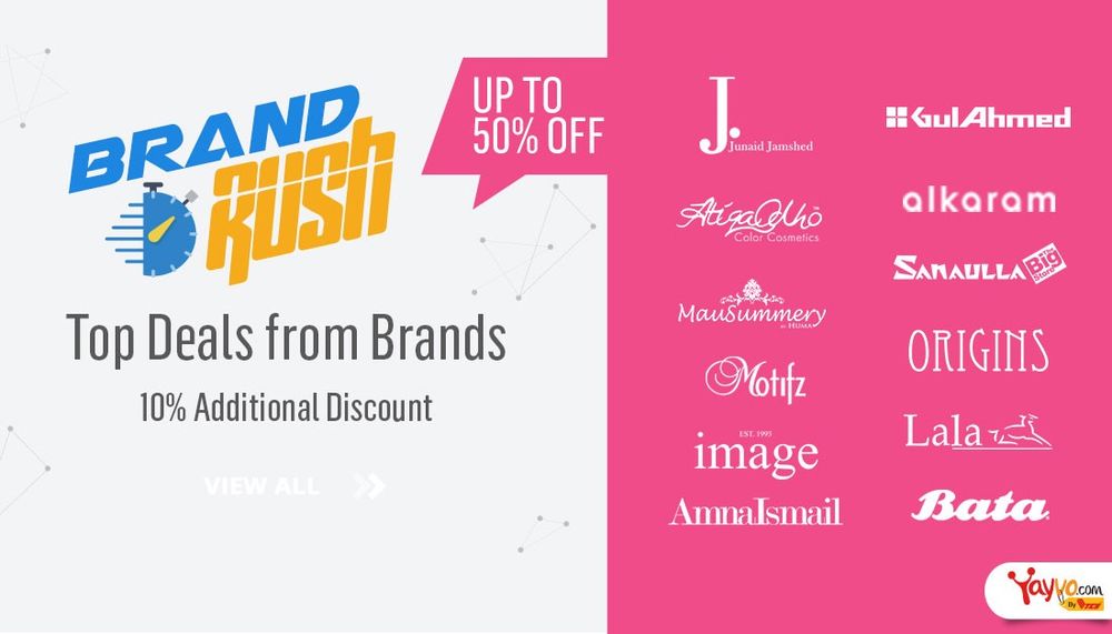 Yayvo’s Brand Rush Offers Massive Discounts on Fashion Brands