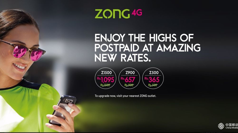 Zong 4G Leading the Market With Unbeatable Postpaid Offers
