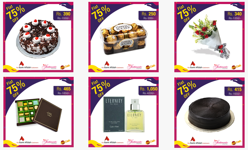 TCS Sentiments Offers Flat 75% Off for
