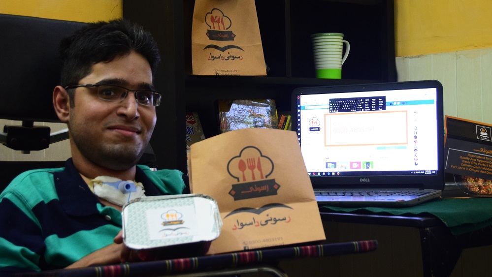 This Differently Abled Entrepreneur Started His Own Home Food Delivery Startup