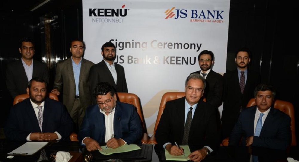 JS Bank & Wemsol Pvt Join Hands to Promote E-Commerce via Keenu NetConnect