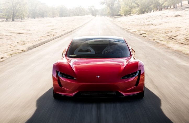 Tesla Roadster feature