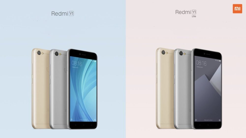 Xiaomi Launches the Selfie-Focused Redmi Y1 and Y1 Lite
