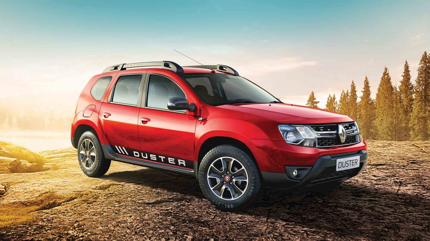 Red Renault SUV Duster
