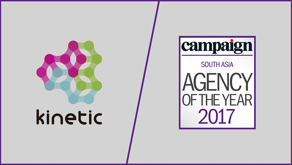 Kinetic Bags ‘Specialist Agency of the Year’ Award for South Asia