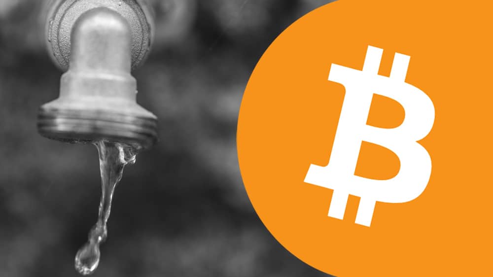 Bitcoin in Freefall as it Drops Below $13,000