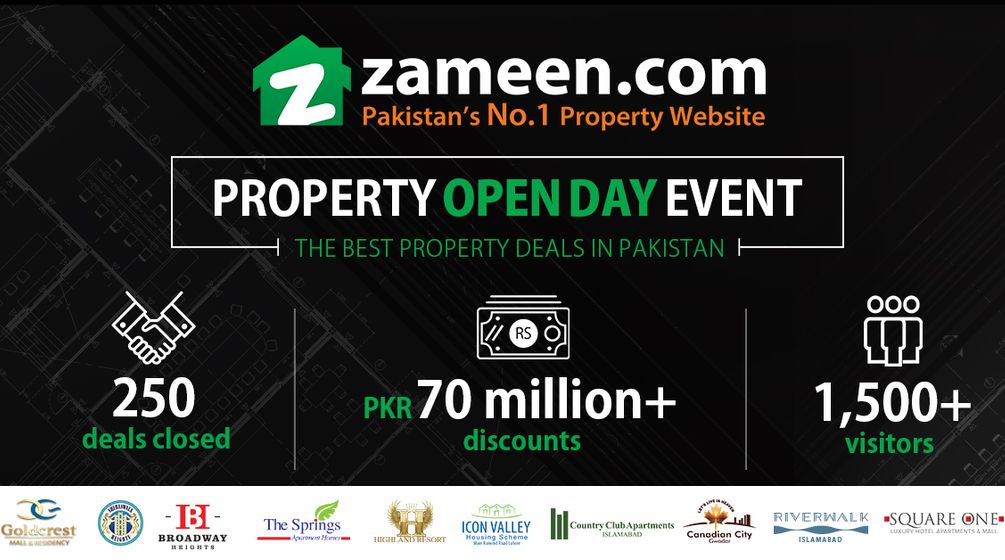 Zameen Property Open Day Event Concludes with 250 Deals & Millions in Discounts