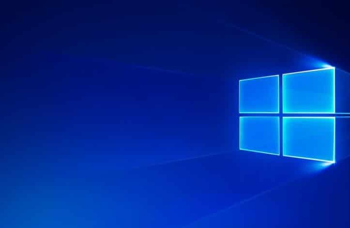 Blue Windows 10 Wallpaper