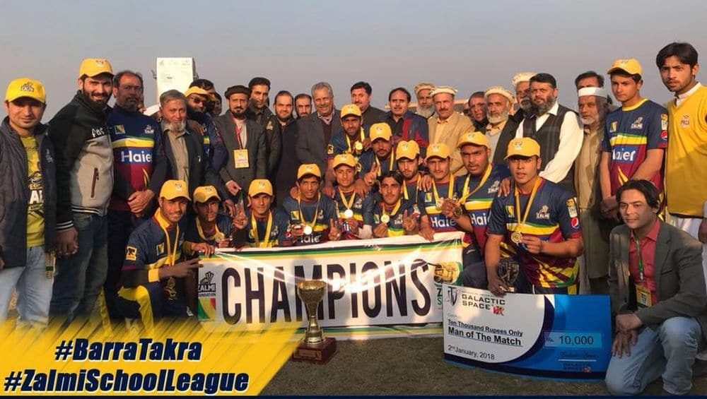 Peshawar Blues Clinch Title in Zalmi School League Final
