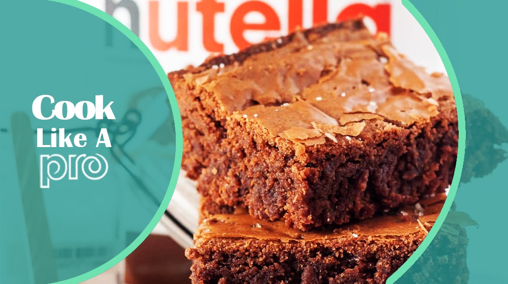 Nutella brownies recipe