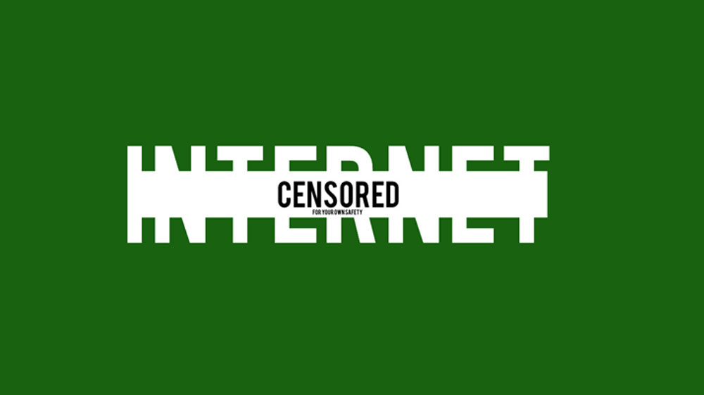 internet censored in green