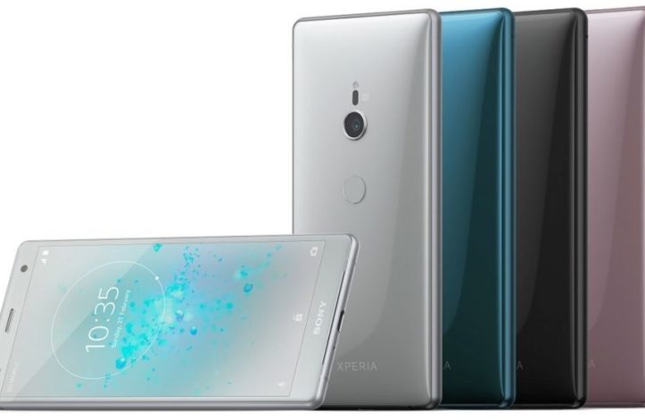 Xperia XZ2 in different colors