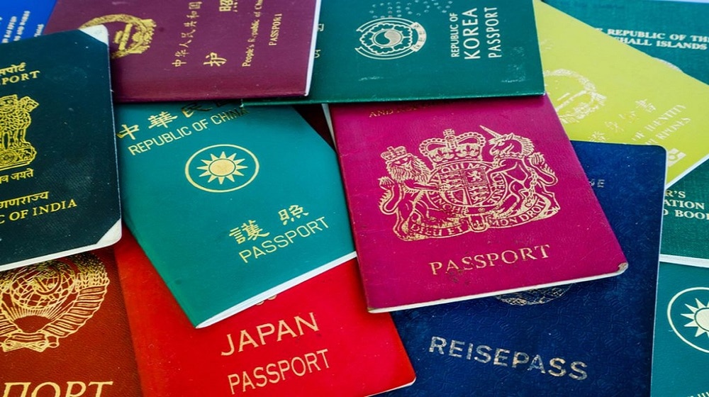 Passport Colors and thier Countries