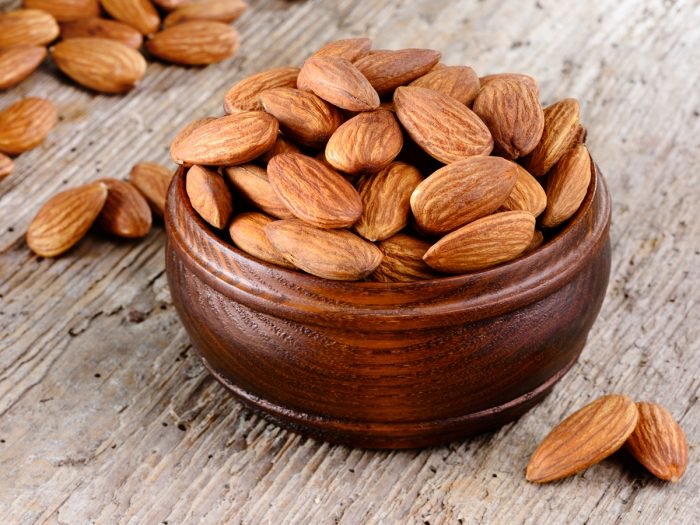 Bowl filled with Almonds