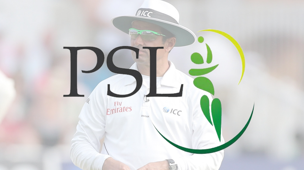 umpire and PSL logo