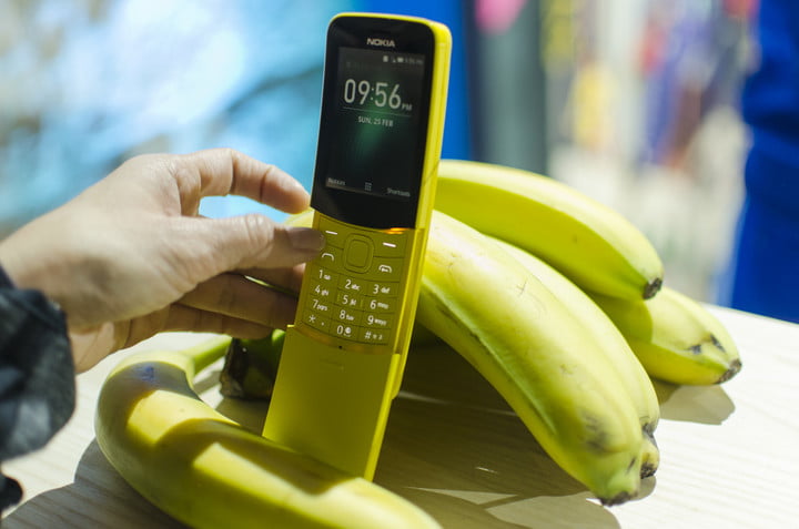 Yellow Nokia 8110 4G