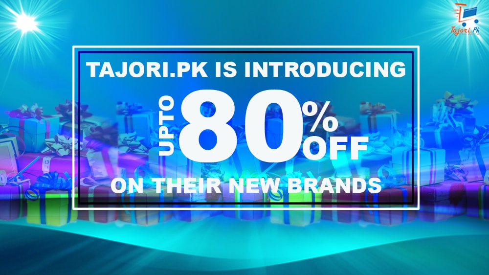tajori.pk introducing up to 80% off Karachi