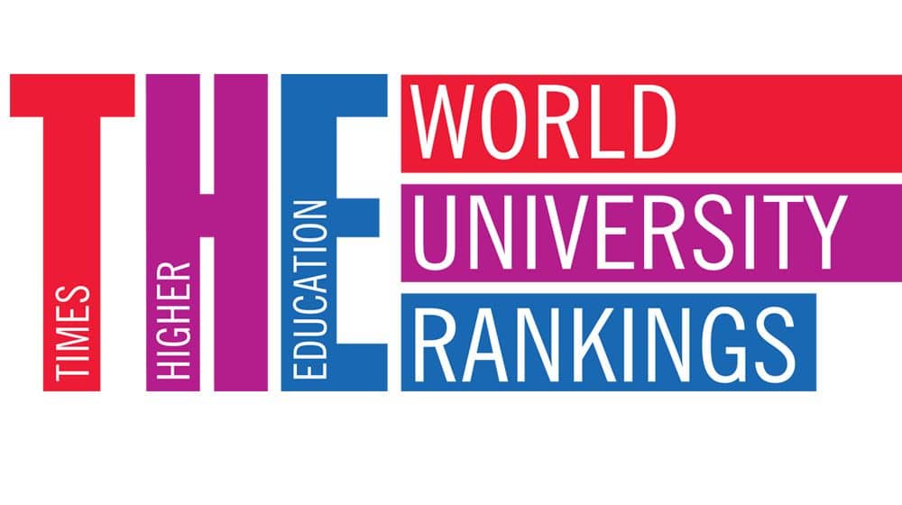 Universities World Rankings According to Times Higher