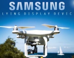 Samsung Flying Display Device
