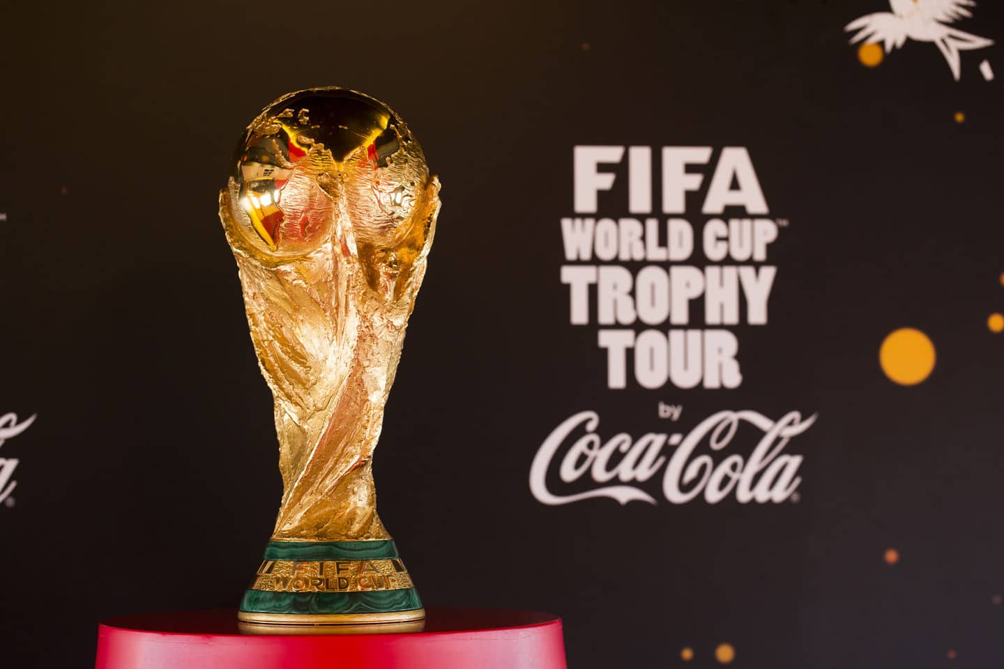 Fifa world cup trophy tour by coca cola 
