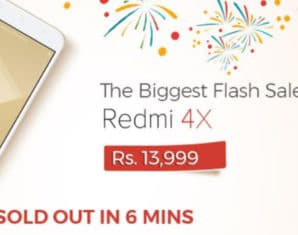 The Biggest Flash Sale Redmi 4X
