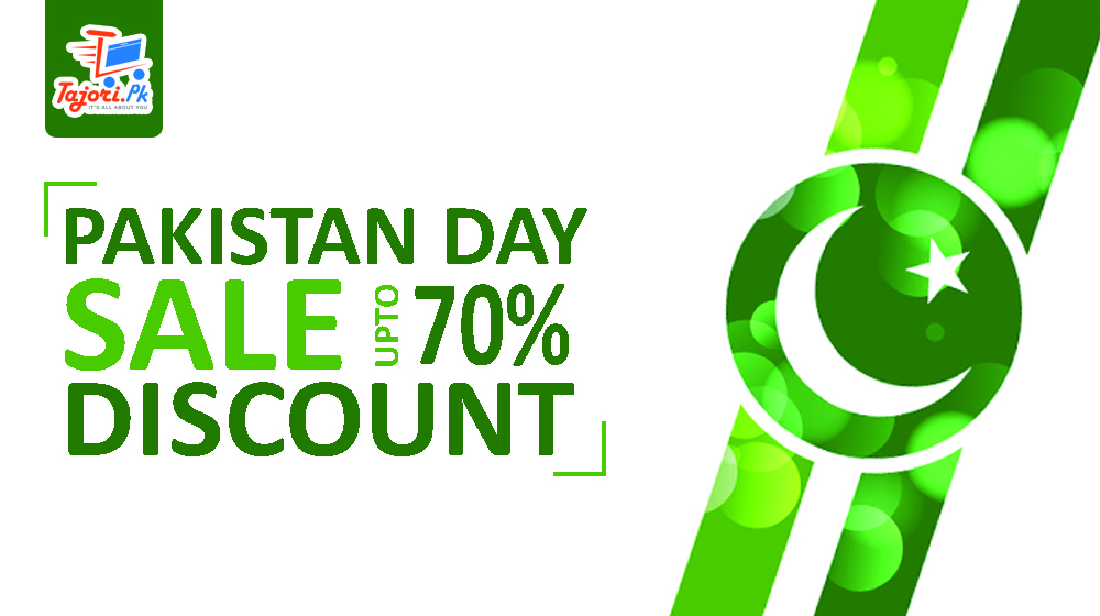 pakistan day tajori sale