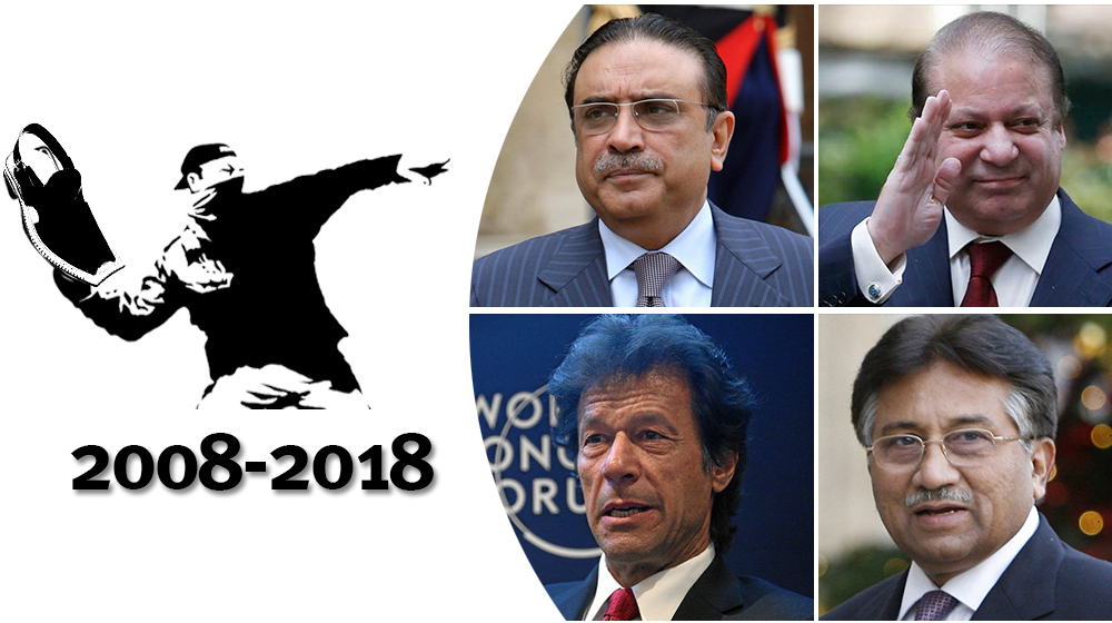 shoe throwing pakistani politicians 2008-2018