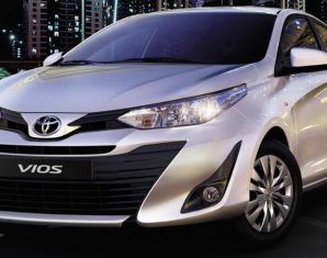 silver toyota vios 2018