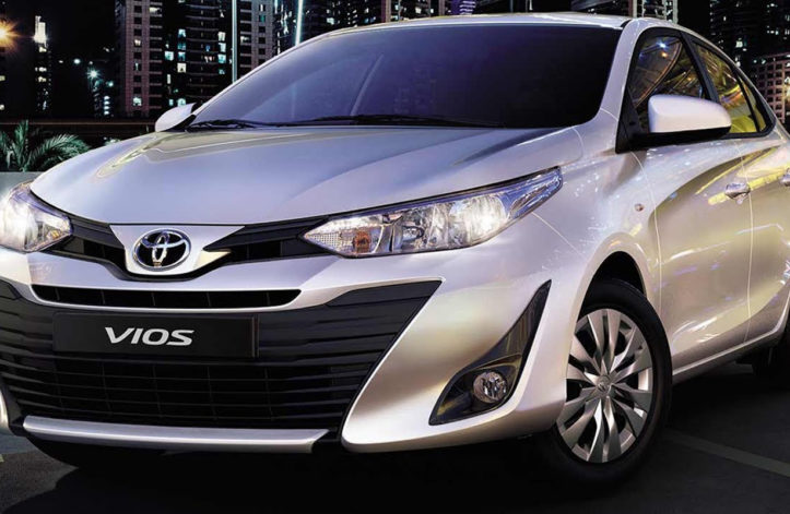 silver toyota vios 2018