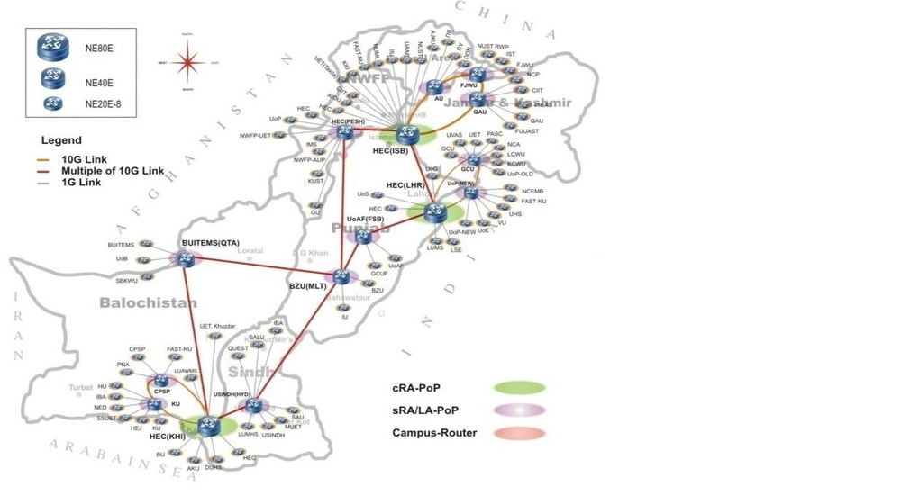 Fiber Optic Network Expansion Project Map