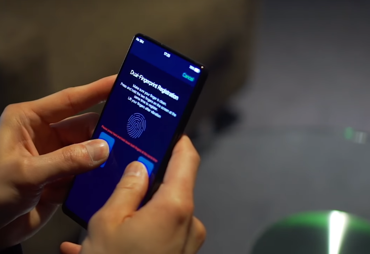 Vivo Apex with dual fingerprint reader