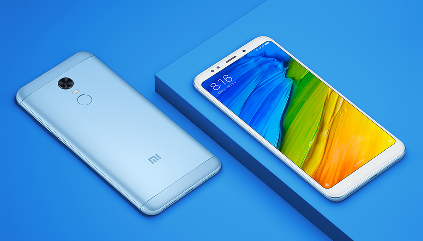Xiaomi Redmi 5 Plus Front and Back