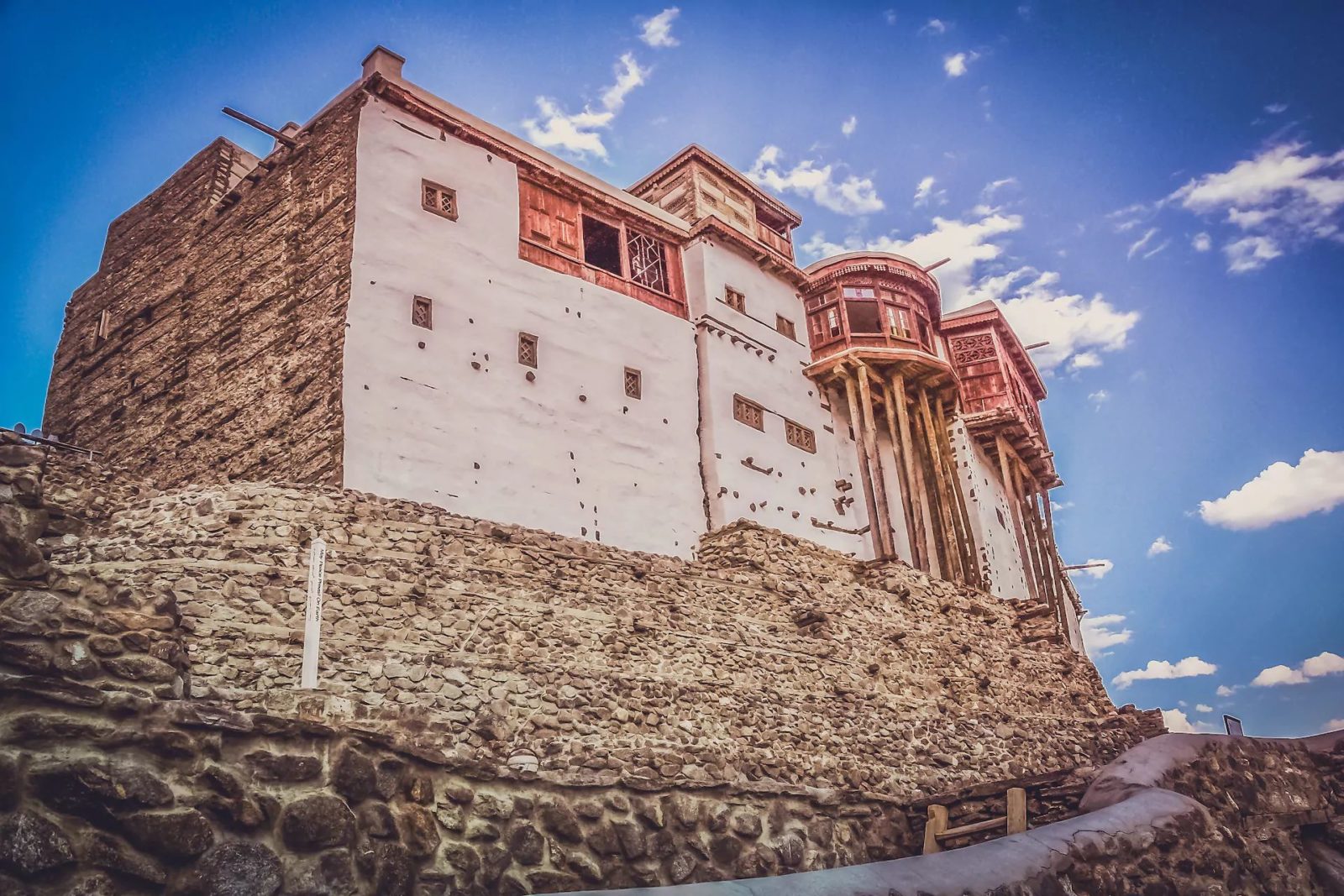 Baltit fort side view