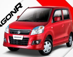 Red Suzuki WagonR