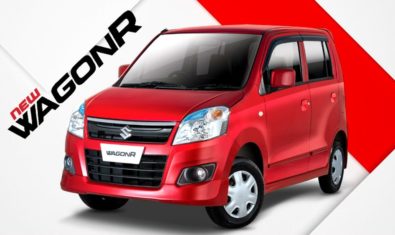 Red Suzuki WagonR