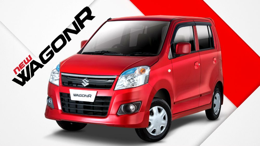 Red Suzuki WagonR