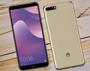 Huawei Y6 2018 Front and Back