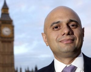 UK Home Secretary Sajid Javid