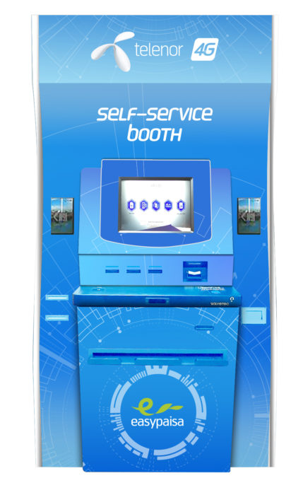 Telenor 4G Self-Service Booth with easypaisa