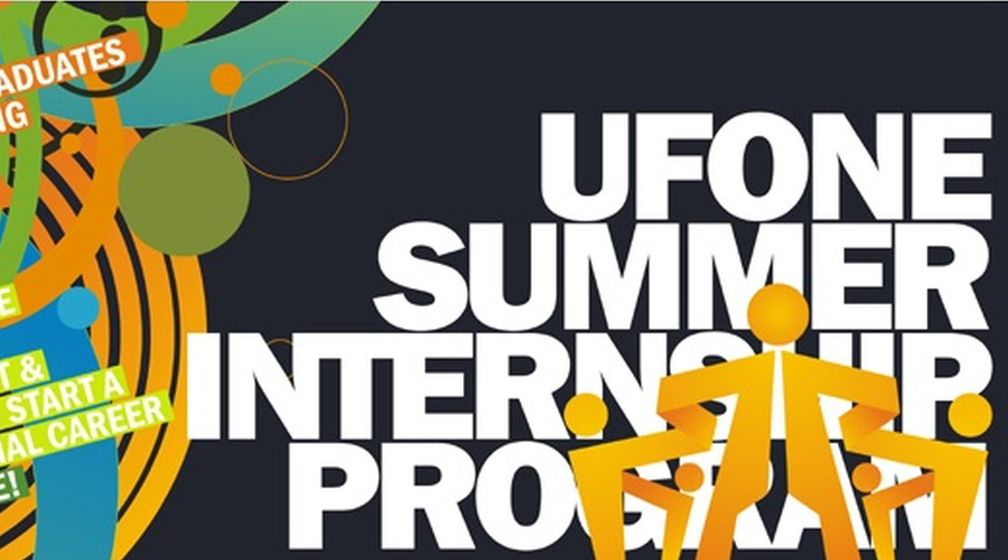 Ufone Summer Internship Program