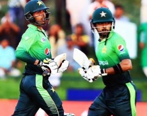 Babar Azam and Shadab Khan