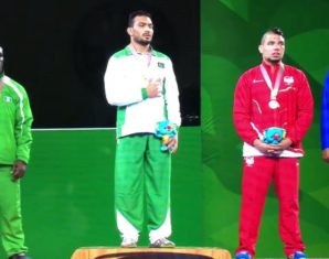 Inam Wins Gold Medal for Pakistan