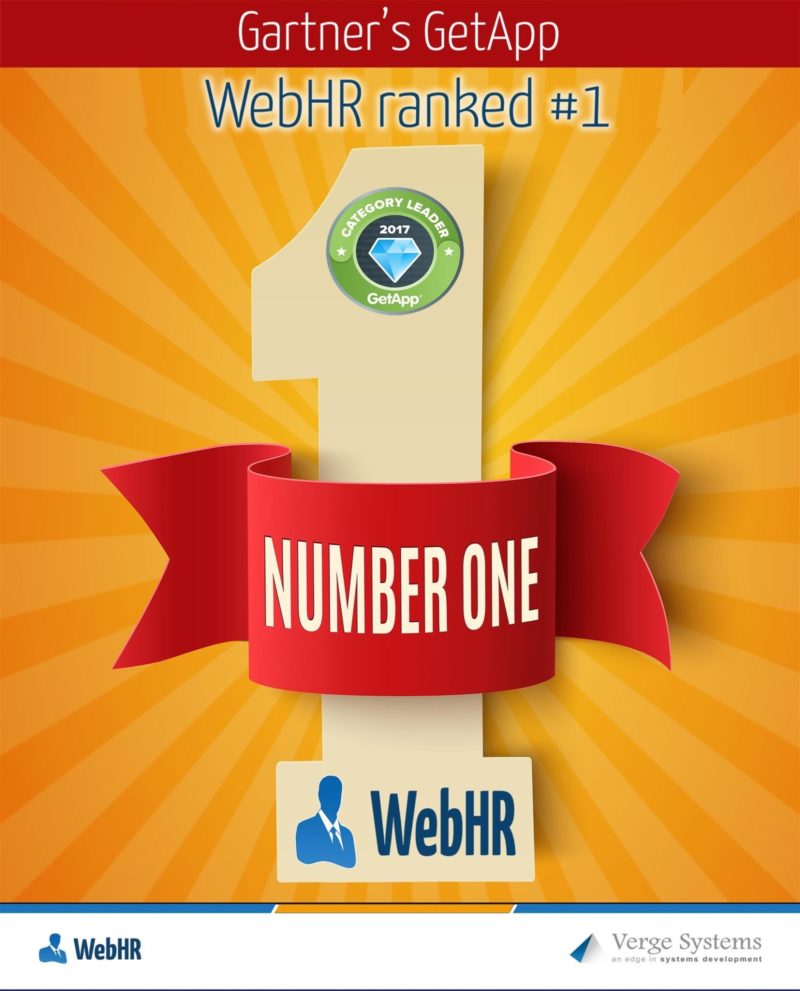 WebHR ranked no 1