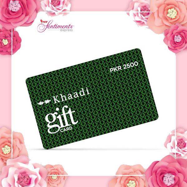 Khadi Gift Card TCS Sentiments