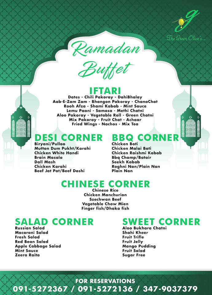 olive Peshawar Ramadan iftar 